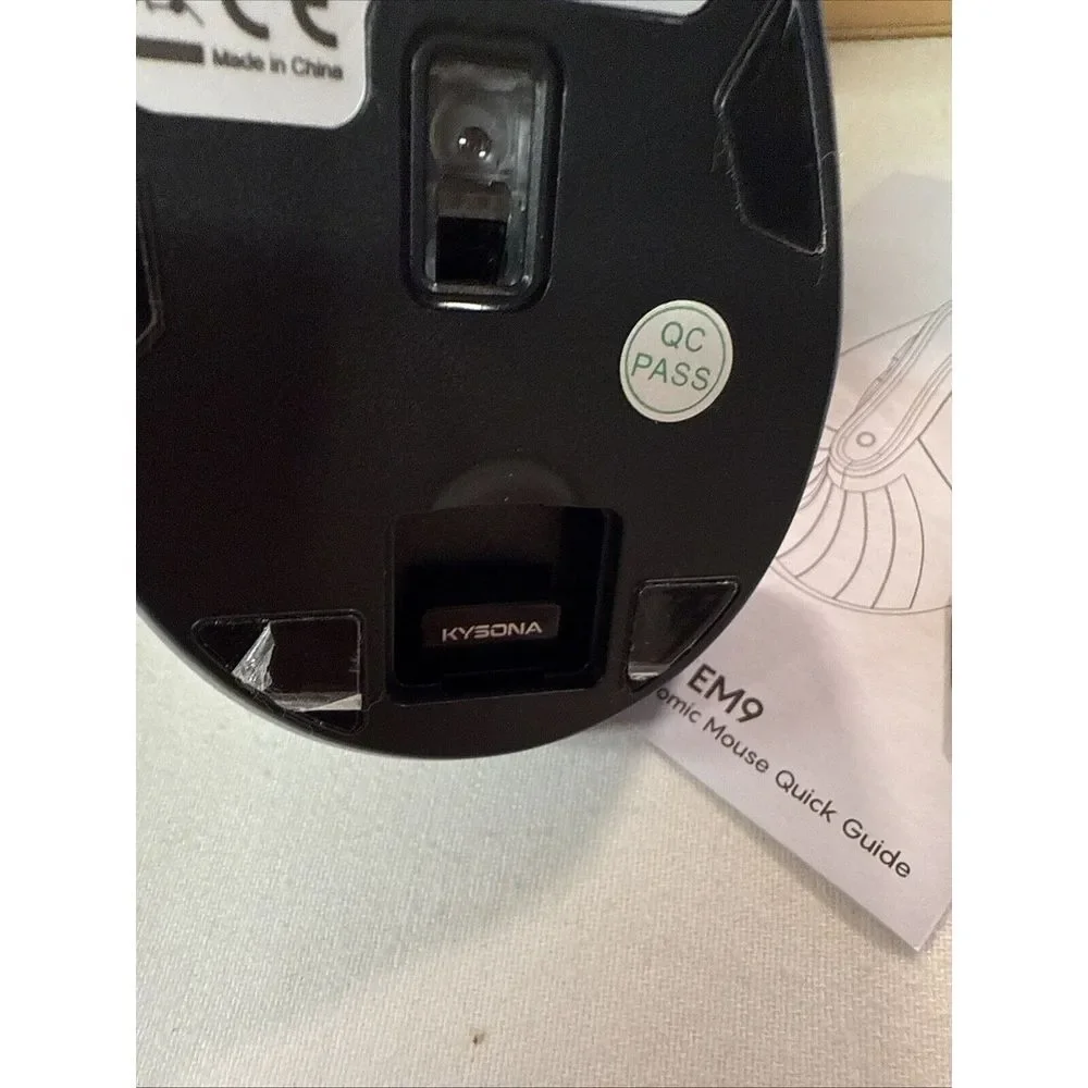 KYSONA 57° Ergonomic Wireless Tower Mouse Vertical Quiet Ergo Mouse New Open Box